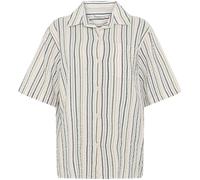 Chemise femme KnowledgeCotton Apparel Loose Seersucker Vert L