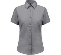 Kariban Judith > Chemise Manches Courtes Femme - Zinc, S, Femme