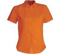 Chemise femme manches courtes Kariban Judith Orange XS