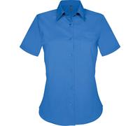 Chemise femme manches courtes Kariban Judith Turquoise 2XL