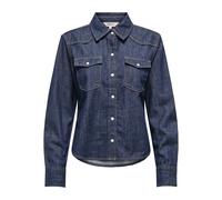 Only Chemisier ONLCharlize – Bleu foncé – Taille L