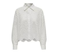 Only Chemise Onlvalais L/S WVN Noos, Cloud Dancer, M EU