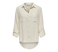 Only Chemisier femme Yasmin Siesta Moonbeam – beige – Taille 40