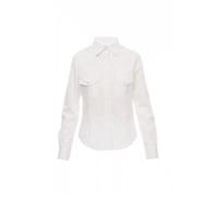 Chemise femme Payper Trophy - Blanc - Slim - Manches longues - Col chemise M