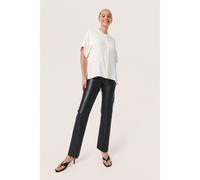 Soaked in Luxury - Chemise en Soie Blanche avec Manches Larges - Femme - Blouses et Chemises - Blanc - Taille: 46 FR