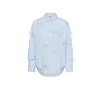 Chemise femme Soaked in Luxury Joa Bow Bleu L