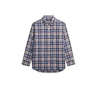 Superdry & Co Chemisier bleu / bleu nuit / rouge foncé / blanc, Taille S