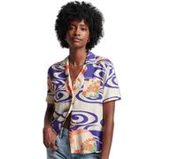 Superdry Vintage Beach Resort Short Sleeve Shirt Multicolore XS Femme
