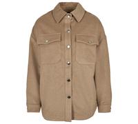 Urban Classics Classic Over Long Sleeve Shirt Beige M Femme