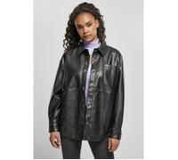 Chemise femme Urban Classics faux leather over (GT) - noir - 3XL XXXXL