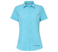 Vaude Seiland Iii Short Sleeve Shirt Bleu 36 Femme
