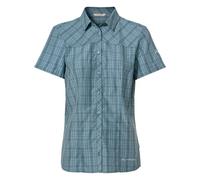 Vaude Tacun Ii Short Sleeve Shirt Bleu 36 Femme