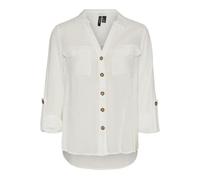 Vêtements Vero Moda Vmbumpy L/S Shirt New Wvn Ga Noos pour Femme M Blanc