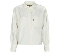Chemise femmes Levis ZOEY PLEAT UTILITY SHIRT Blanc EU M