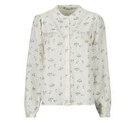 Chemise femmes Only ONLLARI L/S FLOWER Blanc EU M