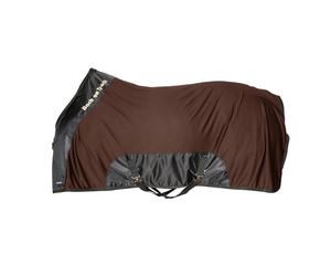 Chemise filet pour cheval Back on Track Deluxe Marron 155 cm