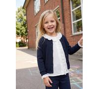 VERTBAUDET Chemise Fille Broderie Anglaise Manches Courtes écru 3A
