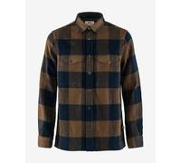 Fjällräven - Canada Shirt - Chemise - S - chestnut / dark navy