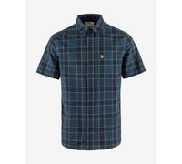 Fjällräven - Övik Travel Shirt SS - Chemise homme Indigo Blue / Dark Navy - L