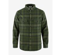 Fjällräven Övik Twill Long Sleeve Shirt Vert M Homme