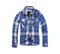 Chemise Flanelle à Carreaux Bleu - Brandit XXXXL