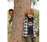 Chemise flanelle carreaux GA doublée Sherpa carreaux vert 5A