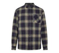 Chemise flannel KnowledgeCotton Apparel Dune Bleu S