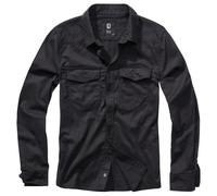 Chemise Flannel Shirt Long Sleeve Brandit - Black 5XL