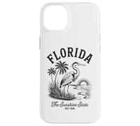 Chemise Florida Heron Vintage Sunset Scene The Sunshine State Coque pour iPhone 14 Plus