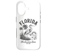 Chemise Florida Heron Vintage Sunset Scene The Sunshine State Coque pour iPhone 17