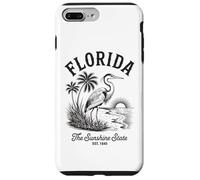 Chemise Florida Heron Vintage Sunset Scene The Sunshine State Coque pour iPhone 7 Plus/8 Plus
