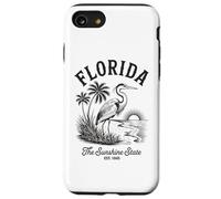 Chemise Florida Heron Vintage Sunset Scene The Sunshine State Coque pour iPhone SE (2020) / 7/8