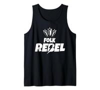 Chemise folk rebelle pour les amateurs de musique folklorique | Folk Débardeur
