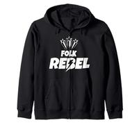 Chemise folk rebelle pour les amateurs de musique folklorique | Folk Sweat à Capuche