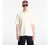 Fred Perry TONAL VERTICAL STRIPE SHIRT men Shortsleeves white taille: L