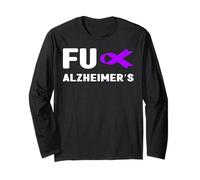 Chemise FU Alzheimer - FU Démence, Sensibilisation à la maladie d'Alzheimer Manche Longue