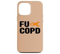 Chemise FU COPD - Ruban Orange Sensibilisation à la COPD Coque pour iPhone 13 Pro Max