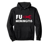 Chemise Fu Meningite - Ruban Bordeaux - Sensibilisation à la méningite Sweat à Capuche