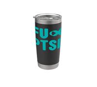 Chemise FU PTSD - Sensibilisation au stress post-traumatique Gobelet isotherme en acier inoxydable double paroi