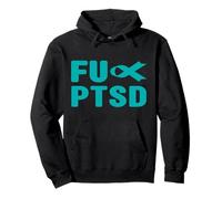 Chemise FU PTSD - Sensibilisation au Stress Post-traumatique Sweat à Capuche
