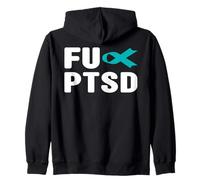 Chemise Fu PTSD - Sensibilisation au Stress Post-traumatique Sweat à Capuche