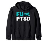 Chemise FU PTSD - Sensibilisation au Stress Post-traumatique Sweat à Capuche