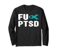 Chemise Fuck PTSD - Sensibilisation au Stress Post-traumatique Manche Longue