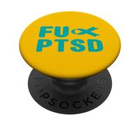 Chemise Fuck PTSD - Sensibilisation au Stress Post-traumatique PopSockets PopGrip Adhésif