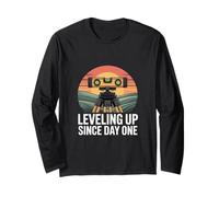 Chemise Funny Surveyor - Leveling Since Day One Manche Longue