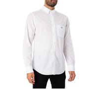 Chemise GANT Homme - Blanc - Manches longues - Col boutonné XXL