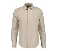 Chemise Gant Reg Flannel Melange Beige L
