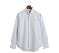 Chemise GANT Reg Oxford Banker Stripe, Bleu Clair, S Homme - Col boutonné - Manches longues S