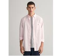Chemise - GANT - Regular - Manches longues - Col boutonné - Rose L