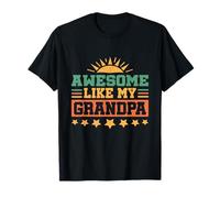 Chemise géniale comme Mon Grand-père pour Petite-Fille et Petit-Fils T-Shirt